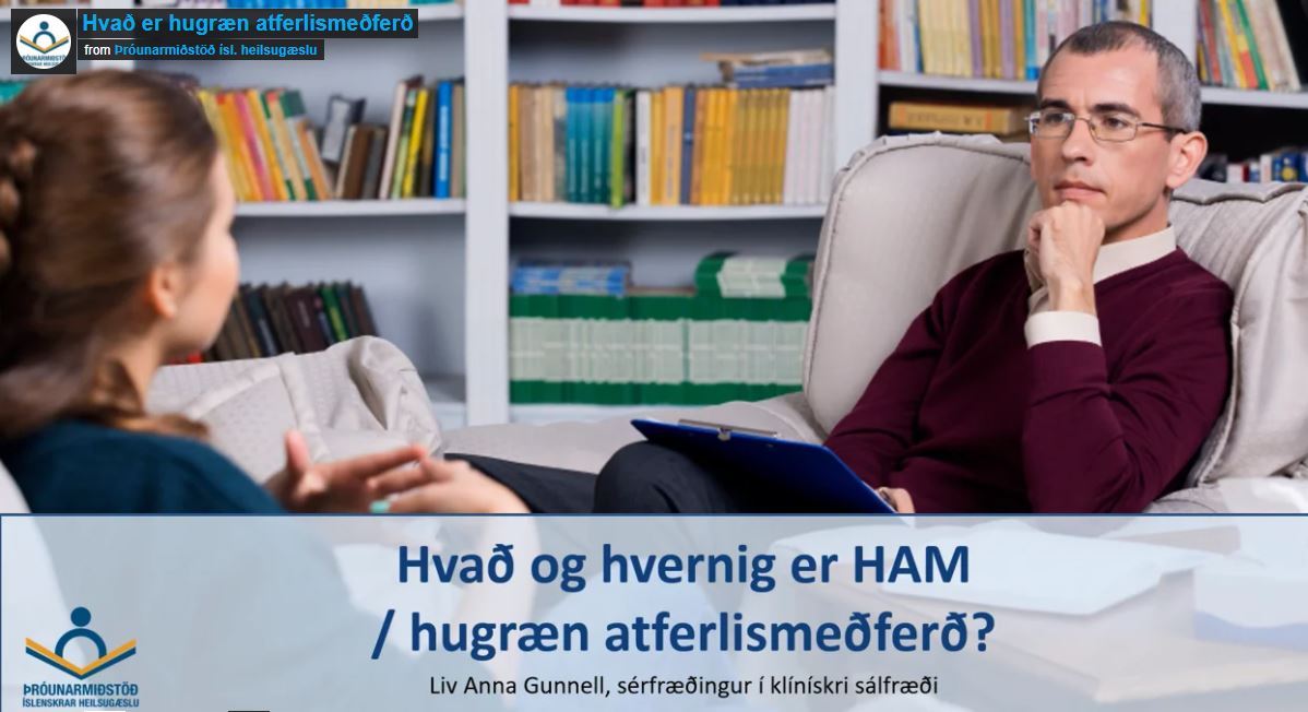 Mynd af frétt Hvað er hugræn atferlismeðferð/HAM?